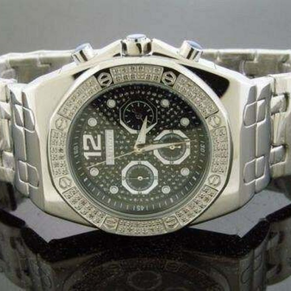 Men's JoJino 0.25CT Diamond Watch 47mm Round IJ-1094